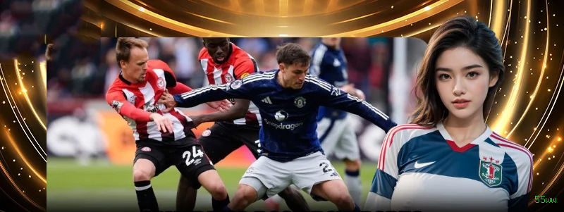 Imagem promocional da 55ww mostrando a plataforma e suas vantagens